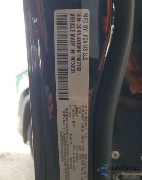 2021 Jeep Compass Latitude from USA, damaged, VIN 3C4NJDBB6MT562762